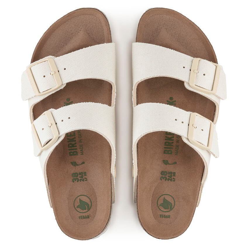 Arizona Vegan - Eggshell Rough Canvas||Arizona Végane - Canvas brut coquille d'oeuf