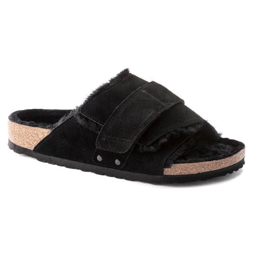 Kyoto Men - Black Shearling Suede||Kyoto pour hommes - Suède fourrure noir