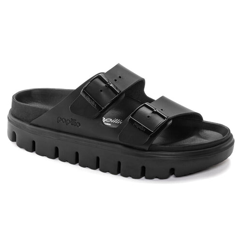 Arizona Chunky Exquisite - Black Leather||Arizona grosse semelle raffinée - Cuir noir