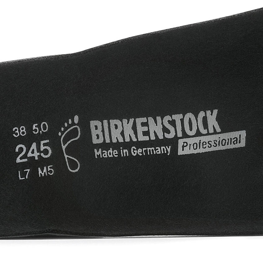 Profi-Birki Replacement Footbed - Black Microfiber||Assise Plantaire de remplacement pour Profi-Birki