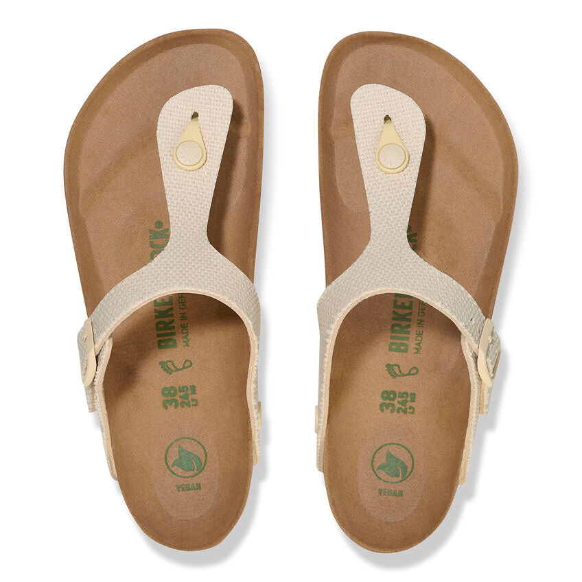 Gizeh Vegan - Rough Canvas Eggshell||Gizeh végane - Canvas coquille d'oeuf