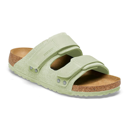 Uji Women - Faded Lime Suede Nubuck||Uji pour femmes - Suède nubuck lime pâle