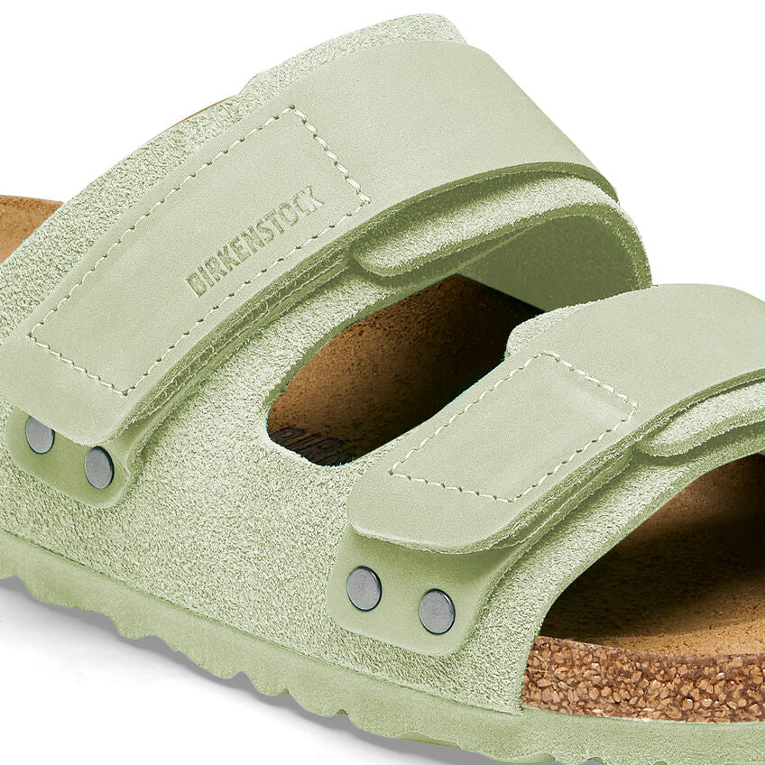 Uji Women - Faded Lime Suede Nubuck||Uji pour femmes - Suède nubuck lime pâle