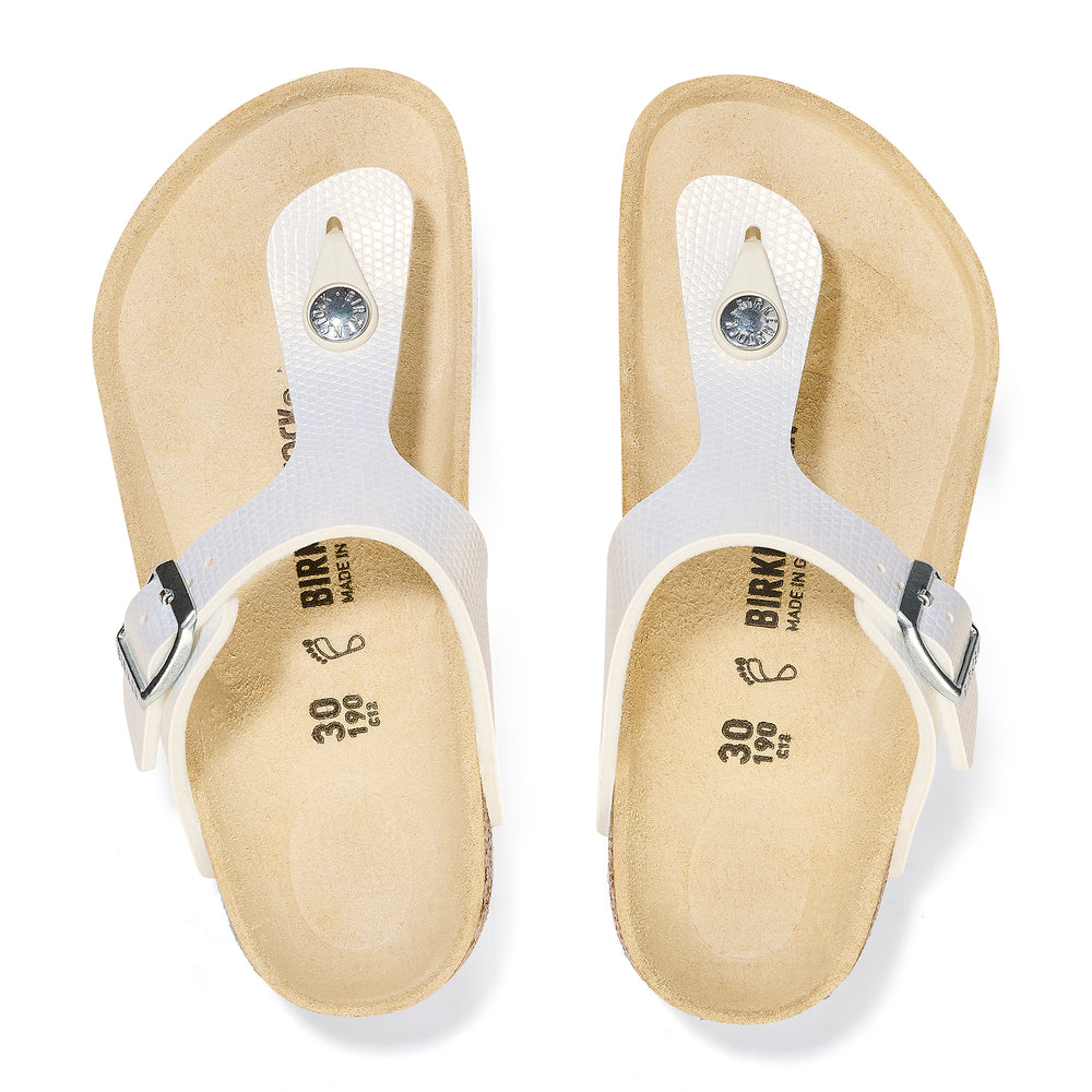 Gizeh Kids - Shiny Lizard White Birko-Flor||Gizeh pour enfants - Birko-Flor blanc lézard brillant