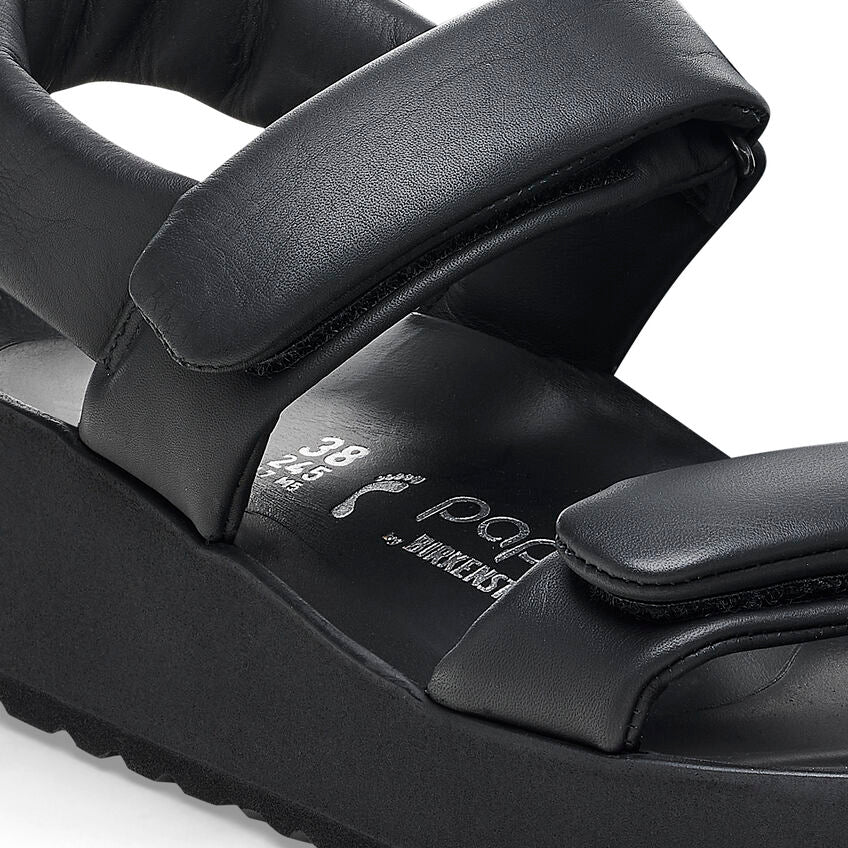Theda - Black Leather||Theda - Cuir noir
