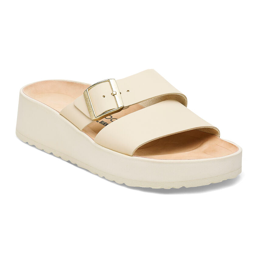 Almina - Ecru Natural Leather||Almina - Cuir naturel écru