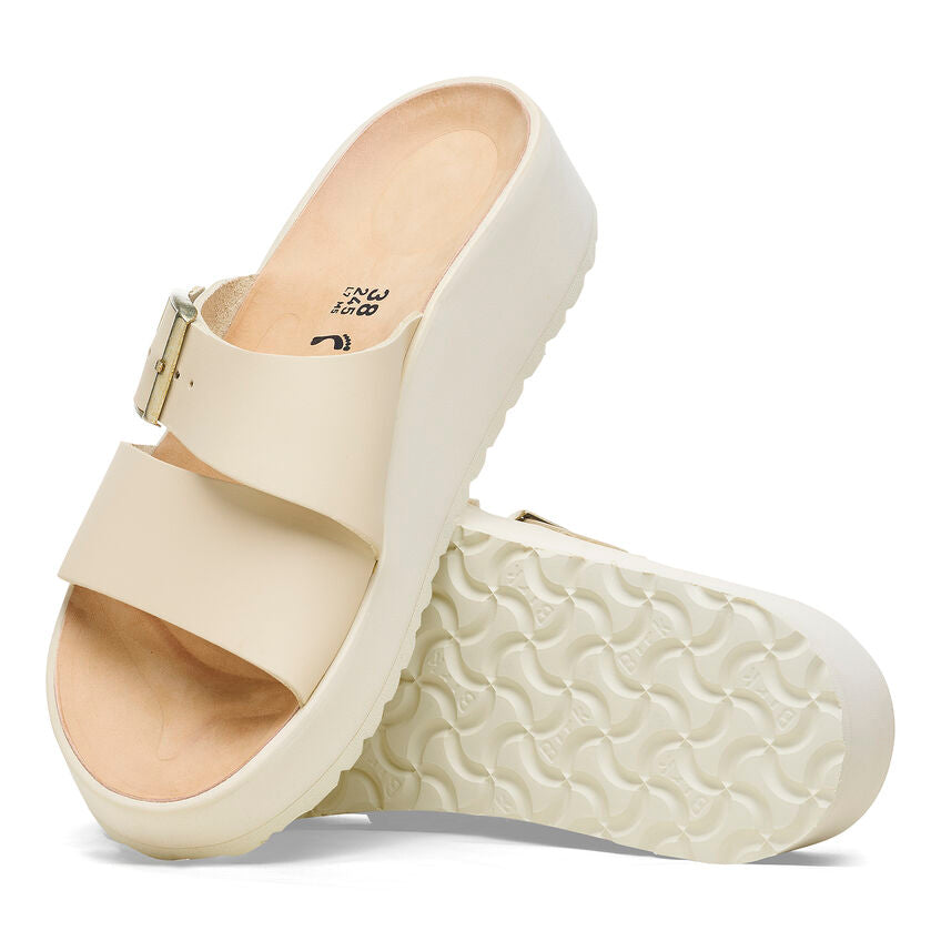 Almina - Ecru Natural Leather||Almina - Cuir naturel écru