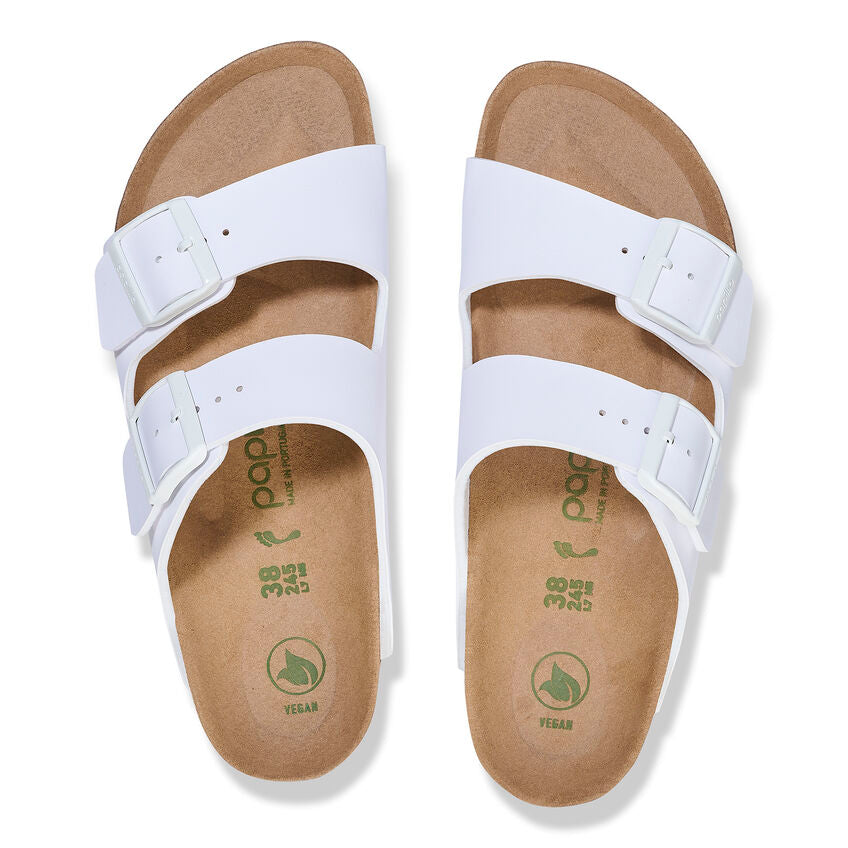 Arizona Platform Vegan - White Birko-Flor||Arizona plateforme végane - Birko-flor blanc