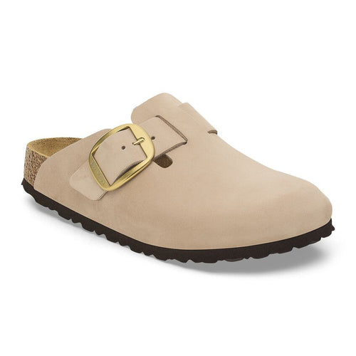 Boston Big Buckle - Sandcastle Nubuck||Boston à grosse boucle - Nubuck sable