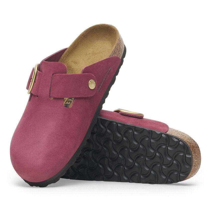 Boston Big Buckle - Berry Crush Nubuck||Boston à grosse boucle - Nubuck baie