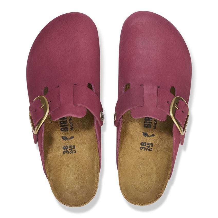 Boston Big Buckle - Berry Crush Nubuck||Boston à grosse boucle - Nubuck baie