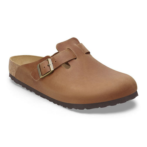 Boston - Cognac Oiled Leather||Boston - Cuir huilé cognac