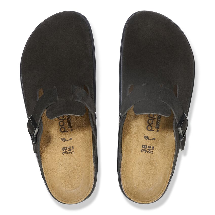 Boston Chunky - Black Suede||Boston grosse semelle - Suède noir