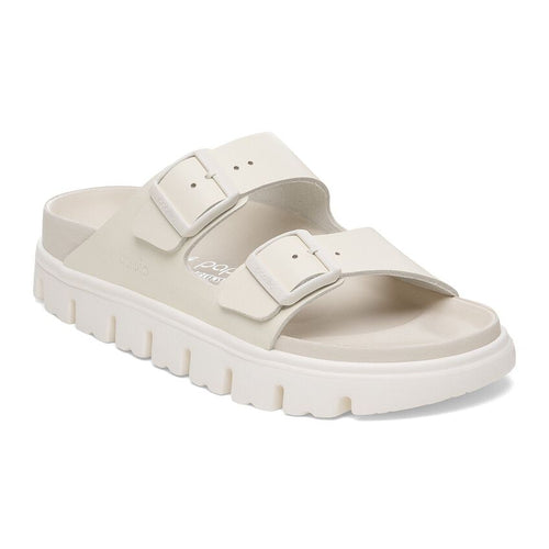 Arizona Chunky Exquisite - Eggshell Leather||Arizona grosse semelle raffinée - Cuir coquille d'oeuf
