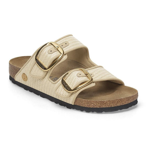 Arizona Big Buckle - Natural Raffia||Arizona grosses boucles - Raffia naturel