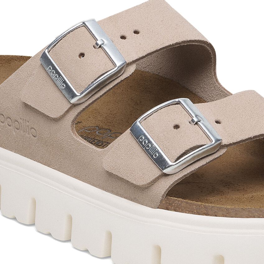 Arizona Chunky - Light Rose Suede||Arizona grosse semelle - Suède rose pâle