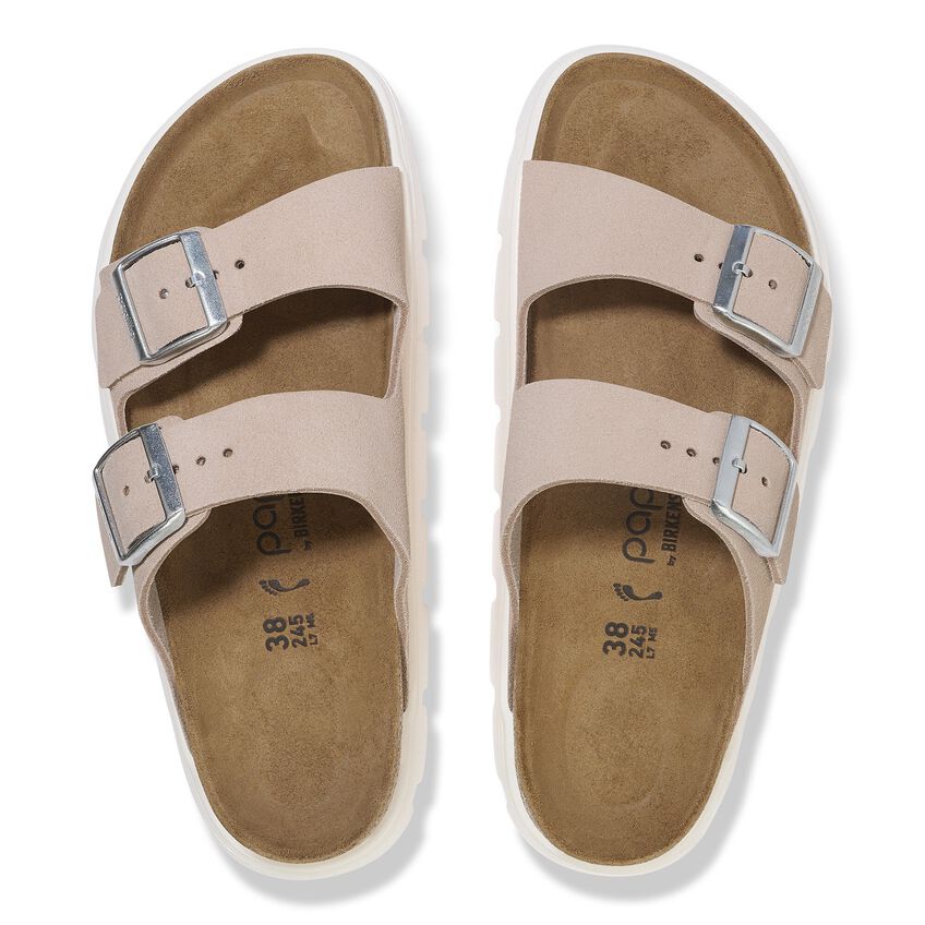 Arizona Chunky - Light Rose Suede||Arizona grosse semelle - Suède rose pâle