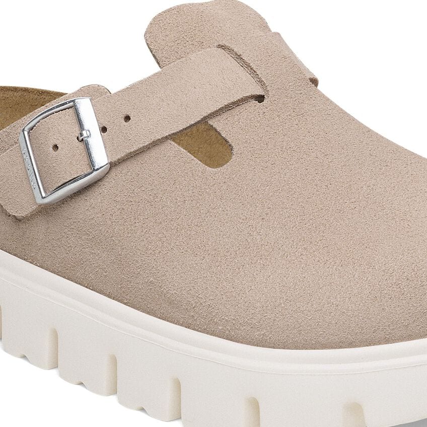 Boston Chunky - Light Rose Suede||Boston grosse semelle - Suède rose pâle