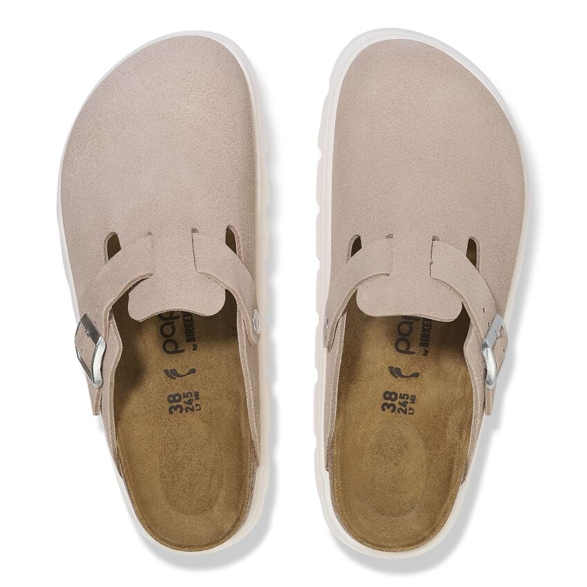 Boston Chunky - Light Rose Suede||Boston grosse semelle - Suède rose pâle