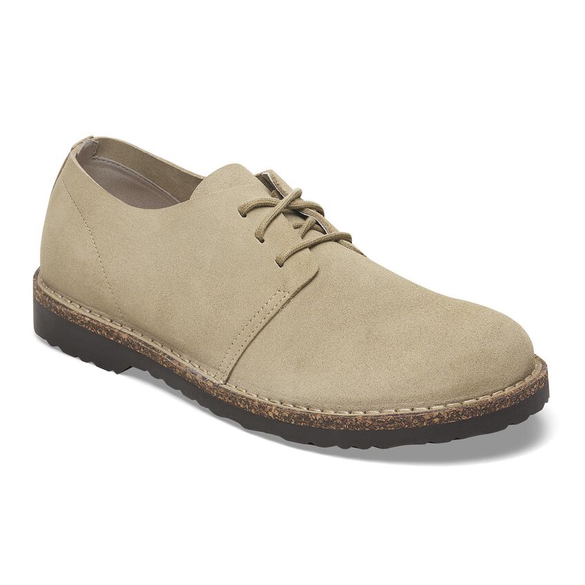 Uppsala Low Men - Faded Khaki Suede||Uppsala Low pour hommes - Suède khaki pâle