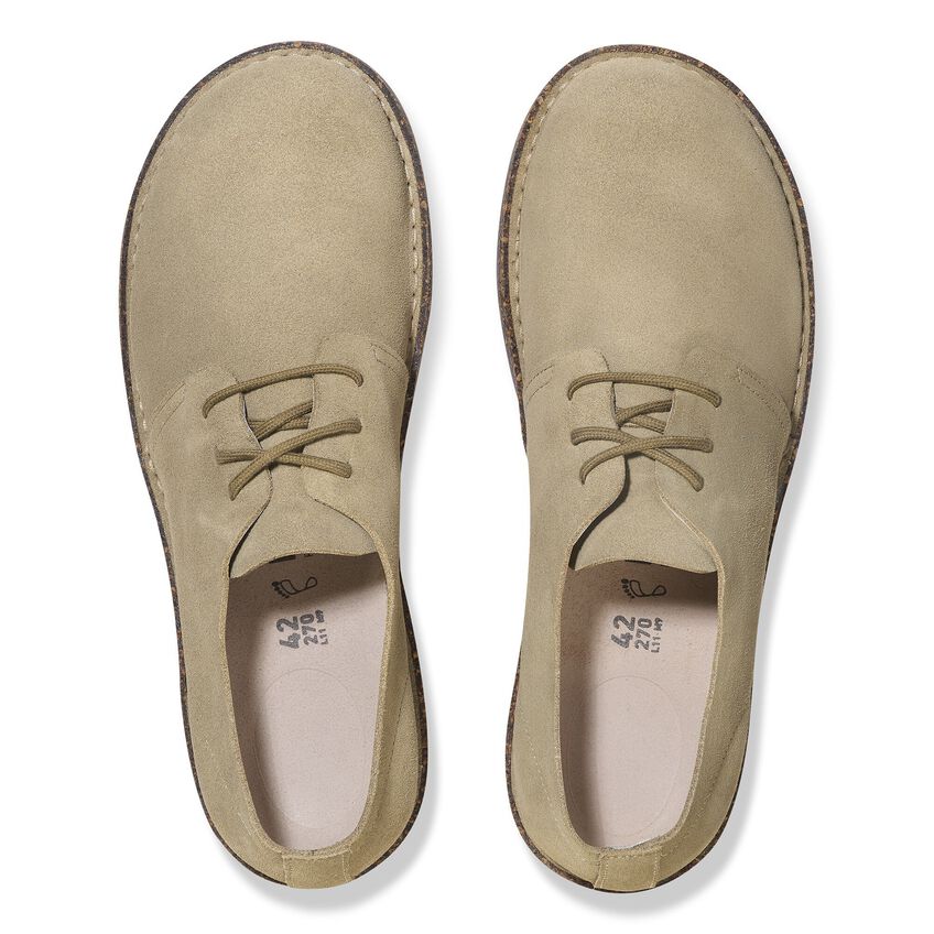 Uppsala Low Men - Faded Khaki Suede||Uppsala Low pour hommes - Suède khaki pâle