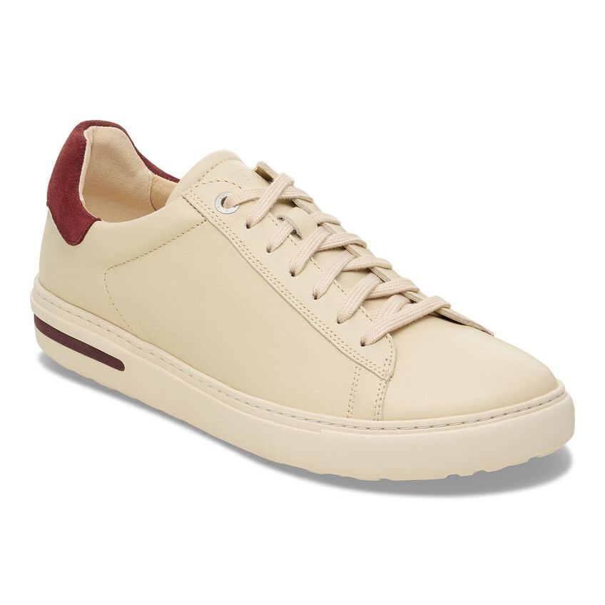 Bend Women - Eggshell/Zinfandel Leather and Suede||Bend pour femmes - Cuir et suède coquille d'oeuf/zinfandel