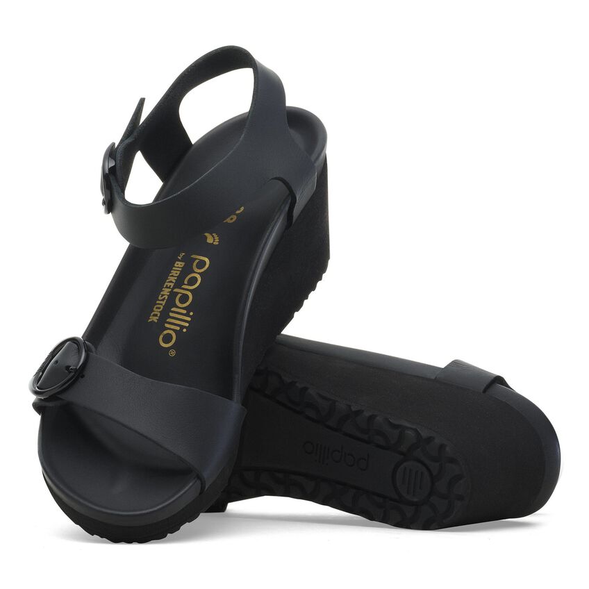 Soley Ring-Buckle - Black Leather ||Soley avec boucle ronde - Cuir noir