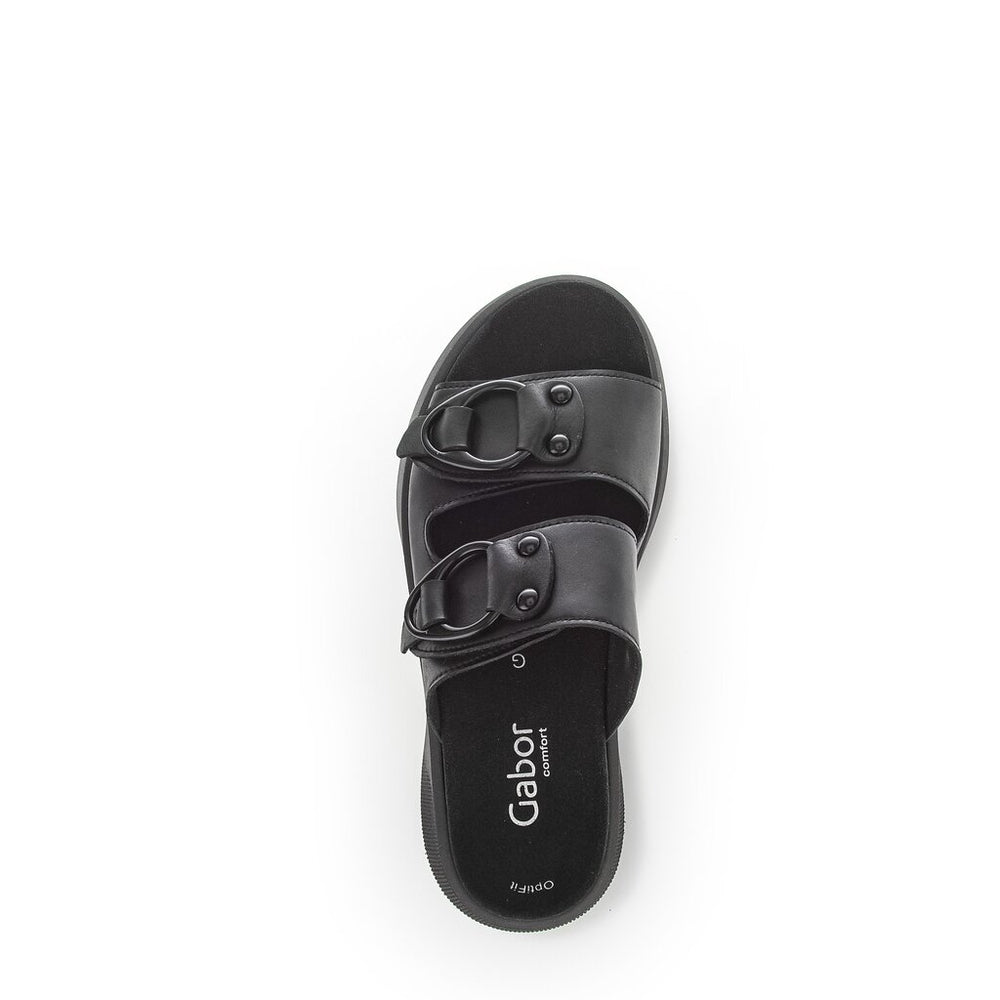 *FINAL SALE*22.861.67 - Black Leather||*VENTE FINALE*22.861.67 - Cuir noir