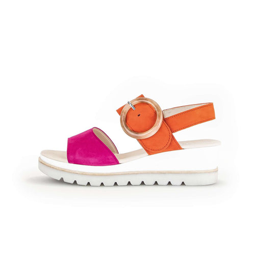 *FINAL SALE*44.645.13 - Pink and Orange Suede||*VENTE FINALE*44.645.13 - Suède rose et orange