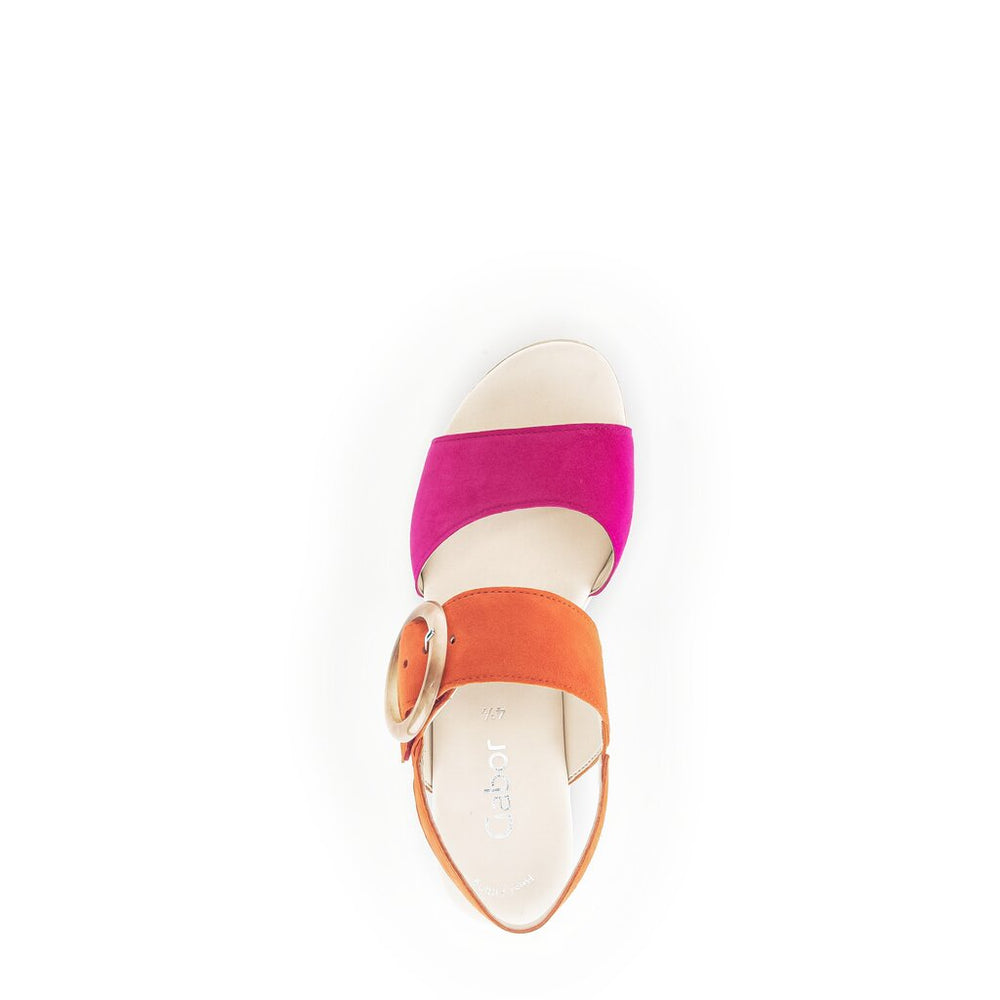*FINAL SALE*44.645.13 - Pink and Orange Suede||*VENTE FINALE*44.645.13 - Suède rose et orange
