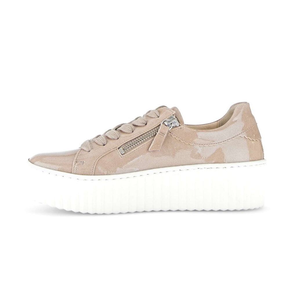 *FINAL SALE*53.200-92 - Beige Patent Leather||*VENTE FINALE*53.200-92 - Cuir verni beige