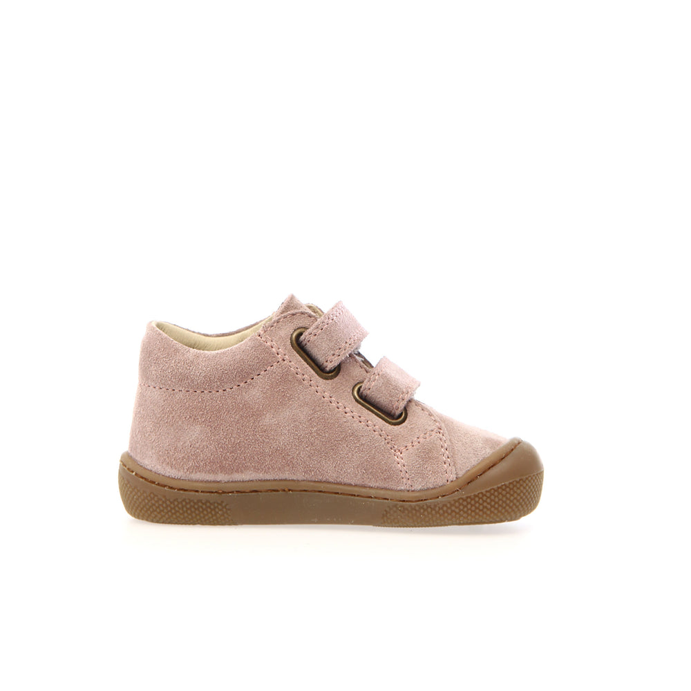 Barefoot Sabby VL - Rose-Cipria Suede/Leather