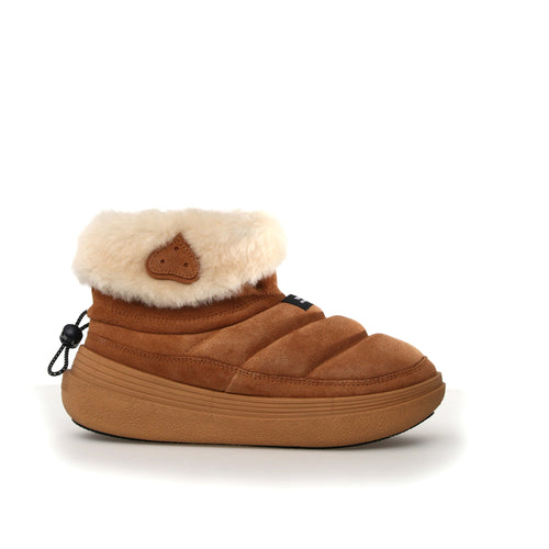 Fami Mid - Brown Suede/Shearling