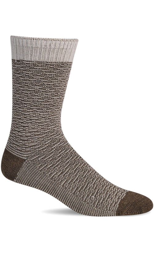 Fisherman's Knit Men - Bark Essential Comfort