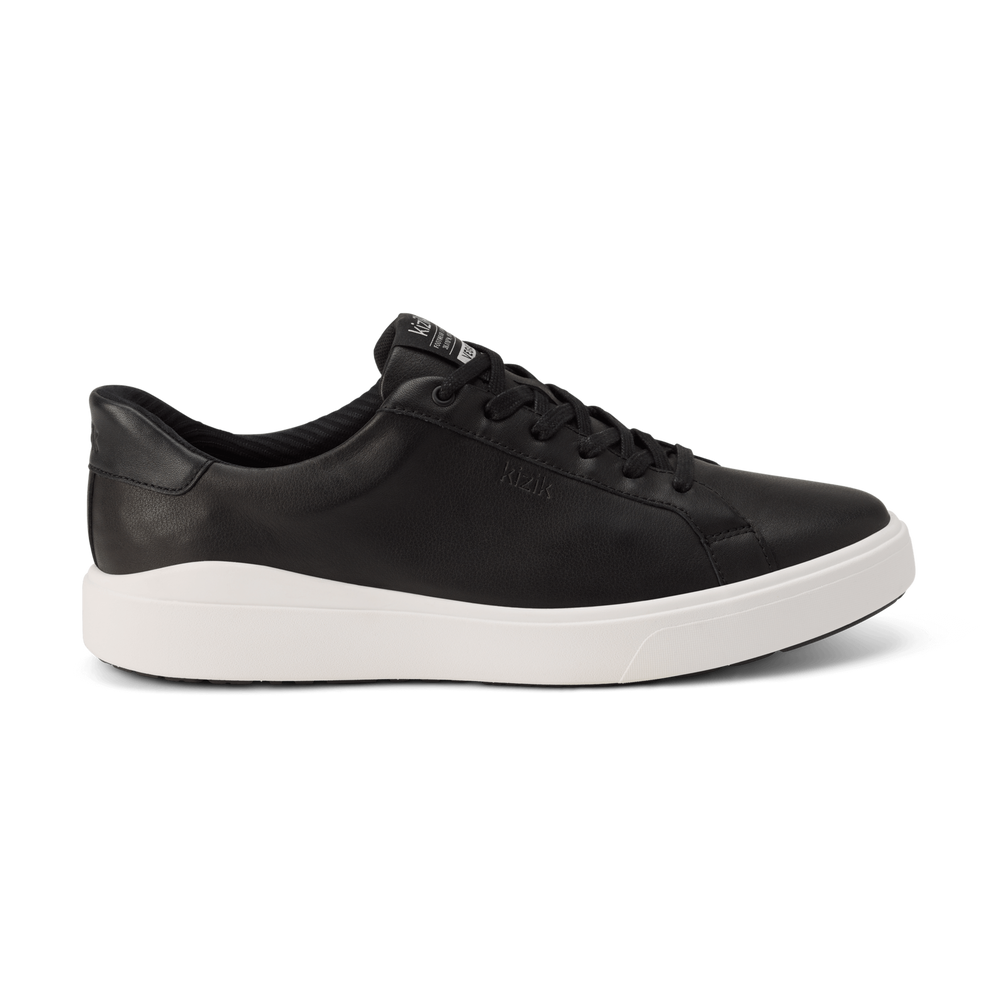 Men's Vegas 2 - Black/White Leather||Vegas 2 pour homme - Cuir Black/White