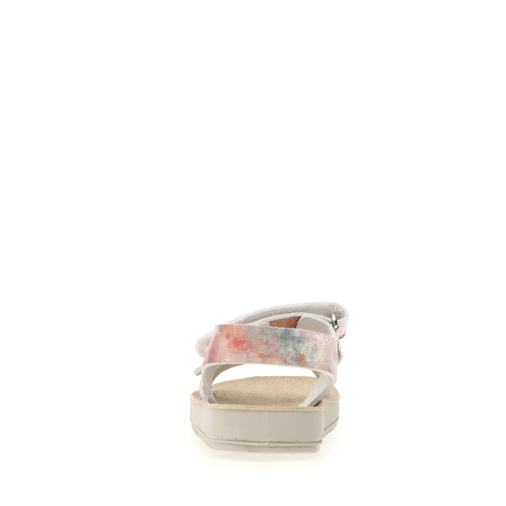 Kimama - Cloudy Multicolor Leather||Kimama - Cuir ennuagé multicolore