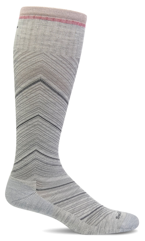 Full Flattery Knee-High - Ash Moderate Compression (15-20mmHg)