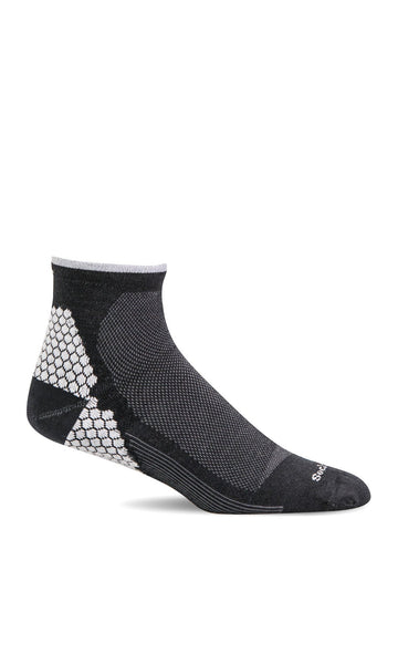 Plantar Sport Quarter Men - Black Plantar Relief
