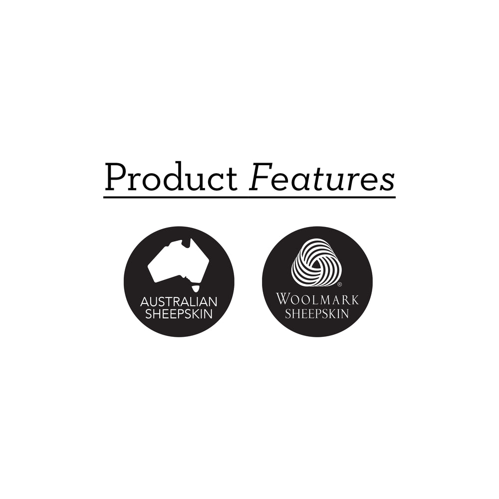 Insole Slim for Women - Natural Shearling