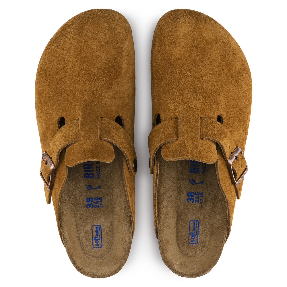 Boston Soft - Mink Suede||Boston assise plantaire souple - Suède vison