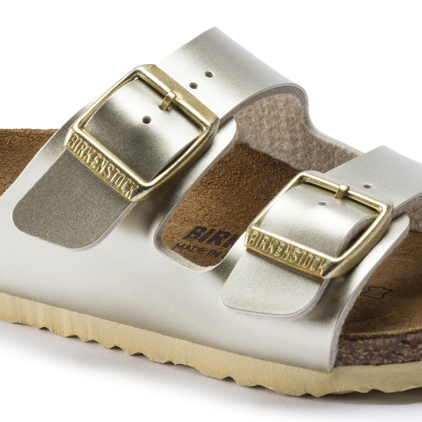 Arizona Kids - Electric Metallic Gold Birko-Flor