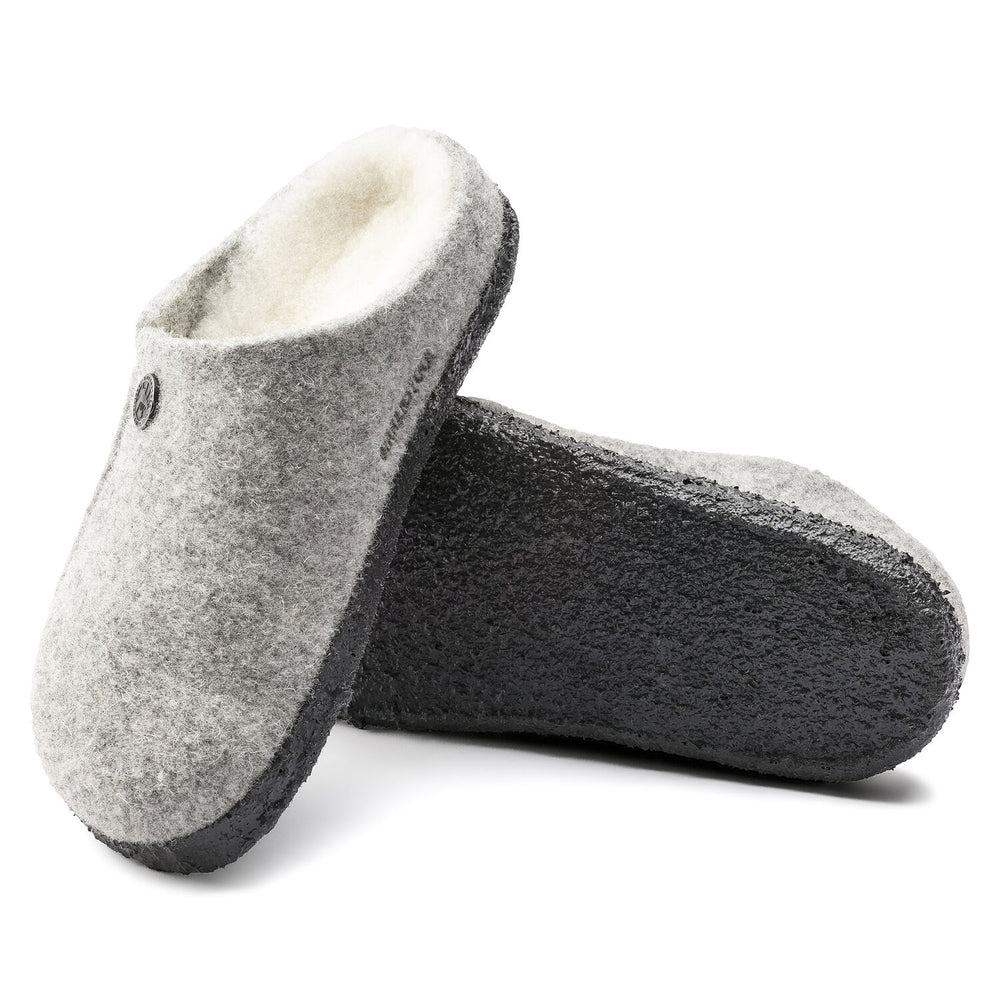 Zermatt Kids - Ligth Grey Wool Felt Shearling||Zermatt pour enfants - Feutre de laine et fourrure gris pâle