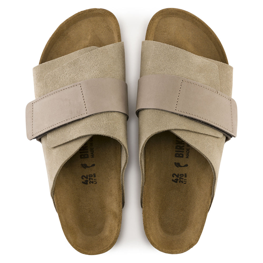Kyoto Women - Taupe Nubuck and Suede Leather||Kyoto pour femmes - Nubuck et suède taupe