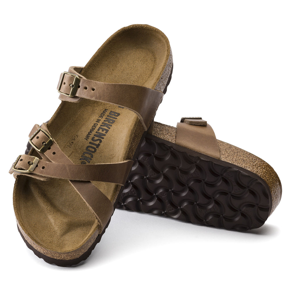 Franca - Tobacco Oiled Leather||Franca - Cuir huilé tabac