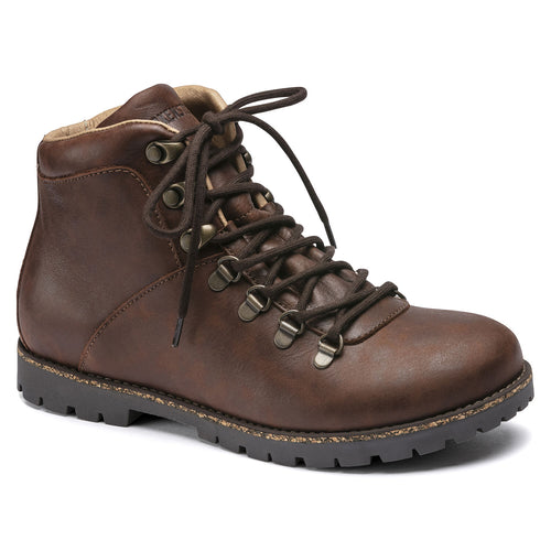Jackson - Dark Brown Nubuck Leather