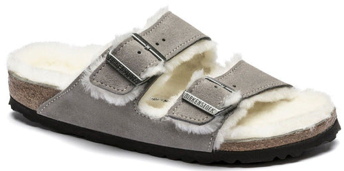 Arizona - Stone Coin Suede Shearling||Arizona - Suède fourrure Stone Coin