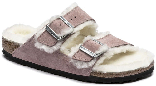 Arizona - Lavender Blush Suede Shearling