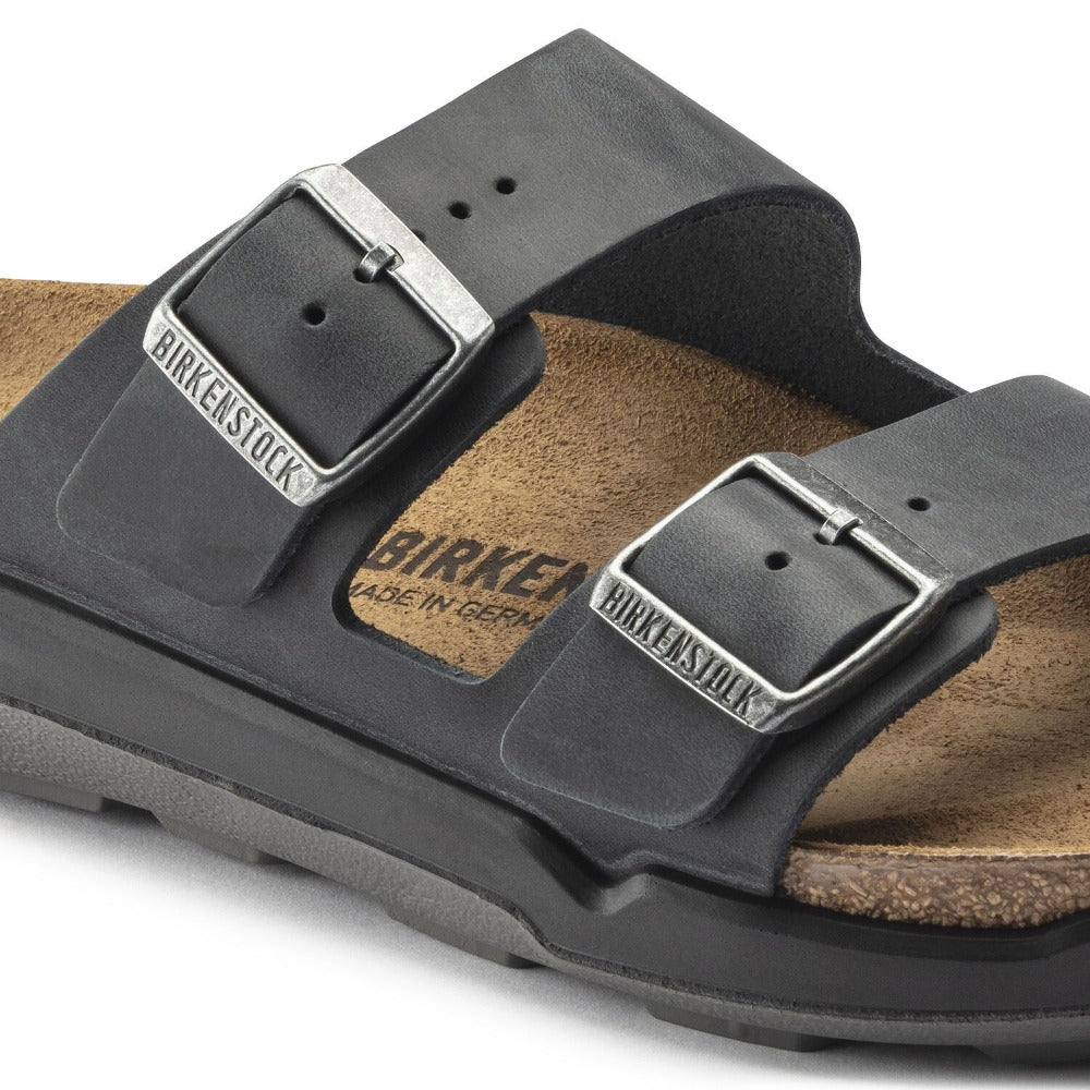 Arizona Crosstown Men - Artic Old Black Oiled Leather||Arizona Crosstown pour hommes - Cuir huilé noir artic old
