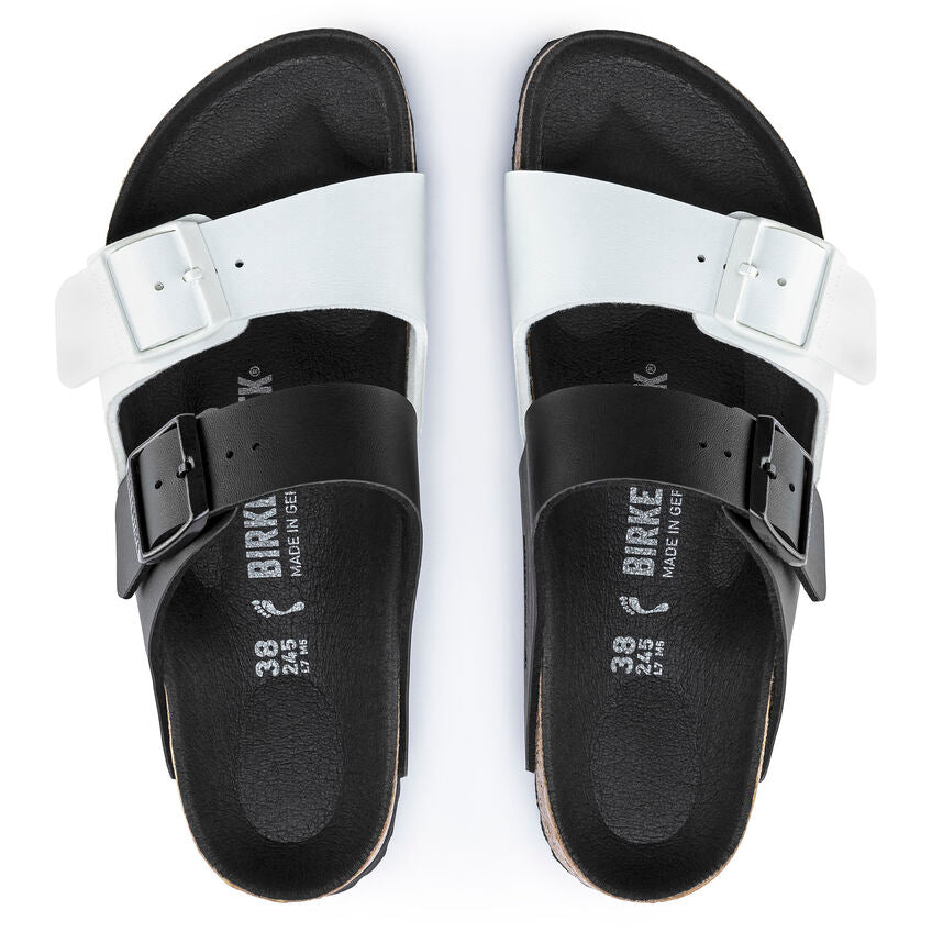 Arizona Split Men - Black and White Birko-Flor||Arizona Split pour hommes - Birko-flor noir et blanc
