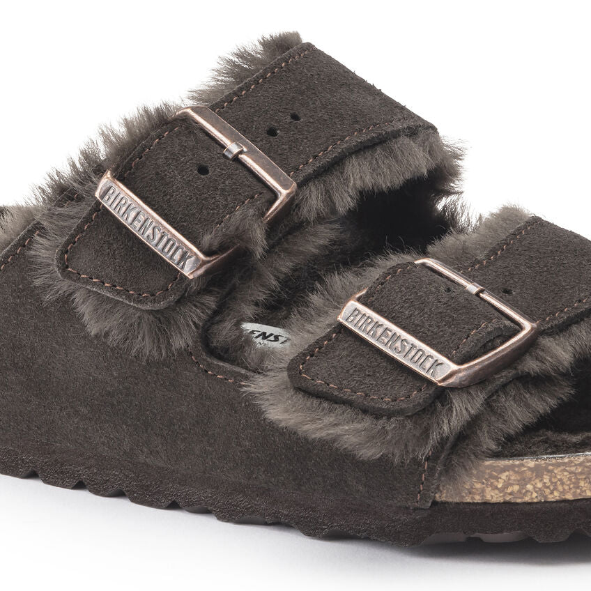 Arizona - Mocha Suede Shearling||Arizona - Suède fourrure mocha